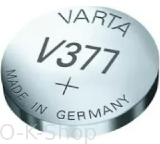 Батарейка Varta 377 (SR626SW) BL1 Silver Oxide 1.55V